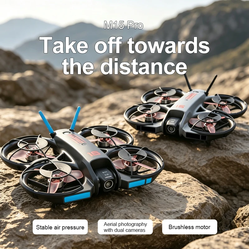 2026 New M15 FPV Drone with Sc - Drone Controller Screen recension och pris