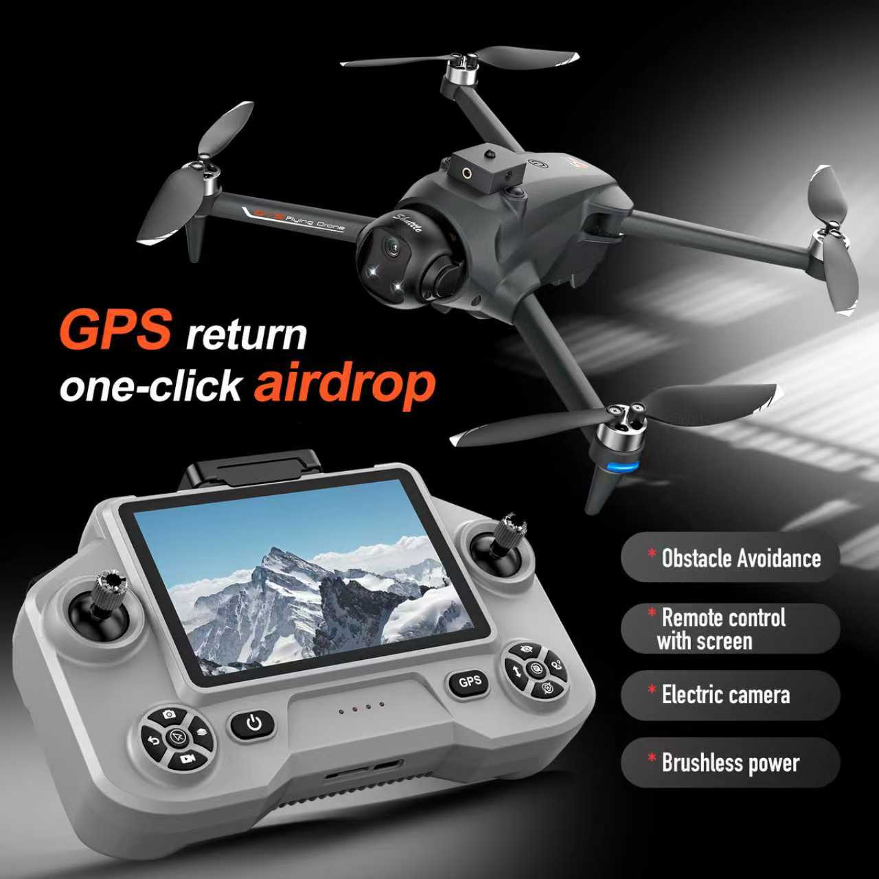 YL059 FPV GPS Quadcopter Drone - Jjrc Drone X12 recension och pris