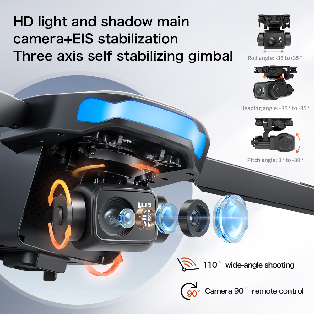New S-X1 MAX Drone GPS 8K Prof - Jjrc Drone X12 recension och pris